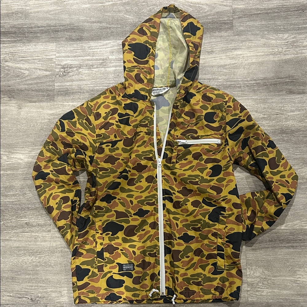 Electric Family Camo Windbreaker Jacket